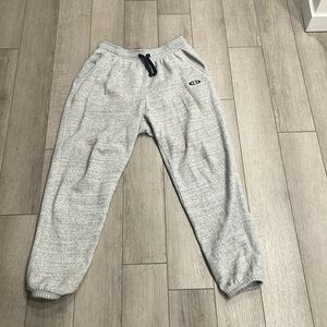 Grey Under Armour sweatpants